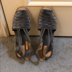 Grey espadrilles